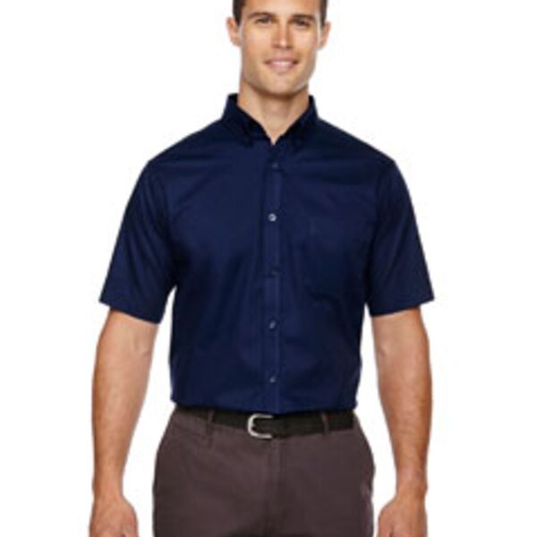 Men's Tall Optimum Short-Sleeve Twill Shirt Thumbnail