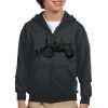 Youth Heavy Blend™ Full-Zip Hooded Sweatshirt Thumbnail